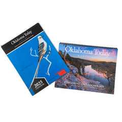 Oklahoma Today 2025 Calendar Combo
