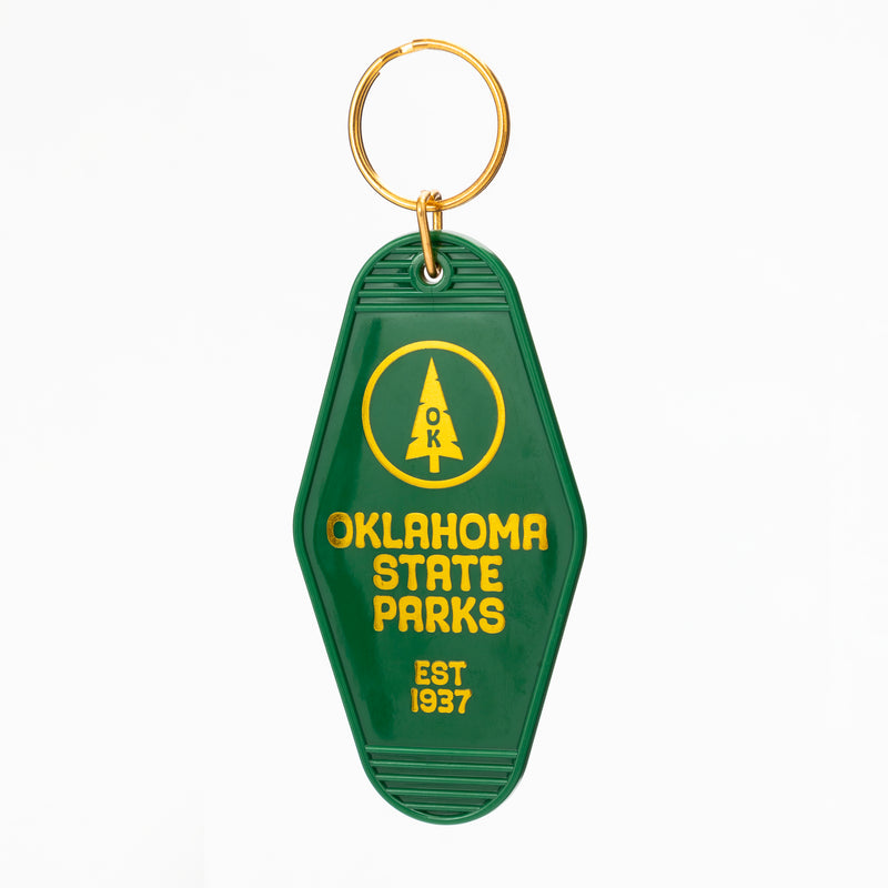 Oklahoma State Parks Keychain