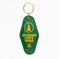 Oklahoma State Parks Keychain