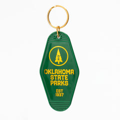 The Original 7 Oklahoma State Parks Keychain