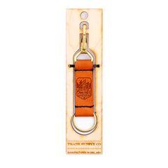 Arrowhead State Park Leather Keychain with Sasquatch design on the other side.