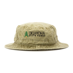 Oklahoma State Parks Khaki Bucket Hat