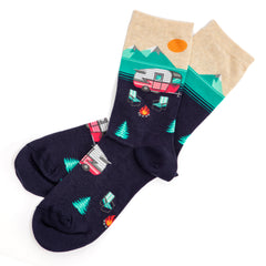 Women's Camper and Campfire Socks