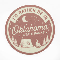Oklahoma State Parks Stickers