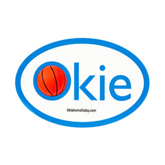 Okie Basketball Sticker