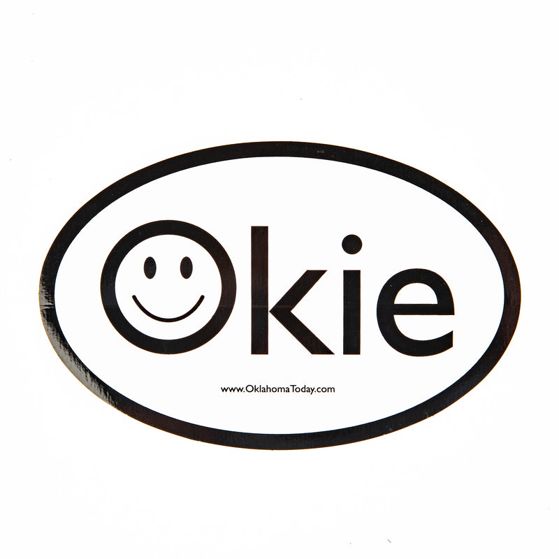 Okie Smile Sticker