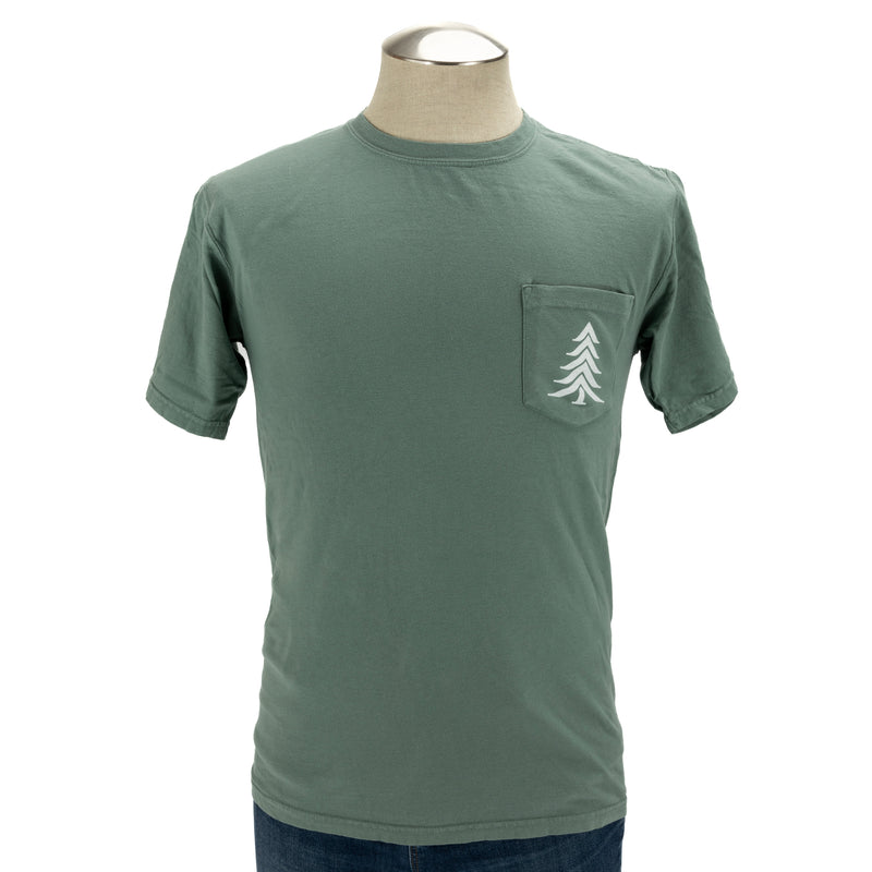 Oklahoma State Parks Tree T-Shirt with Pocket