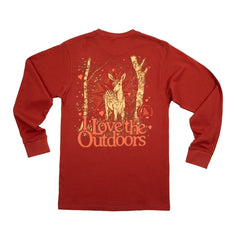 I Love the Outdoors - Long Sleeve T-shirt