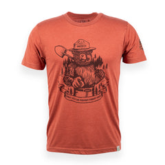 Oklahoma State Parks Smokey Bear T-Shirt by Wild Tribute