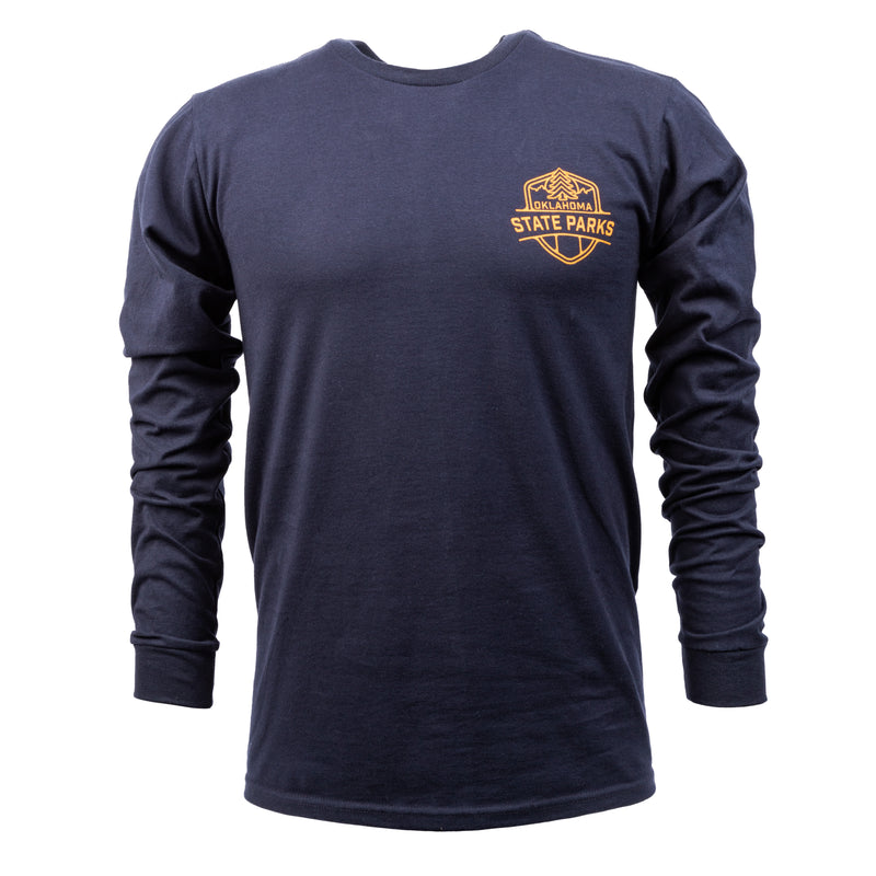 HIKE OKLAHOMA! Long Sleeve Bigfoot T-Shirt
