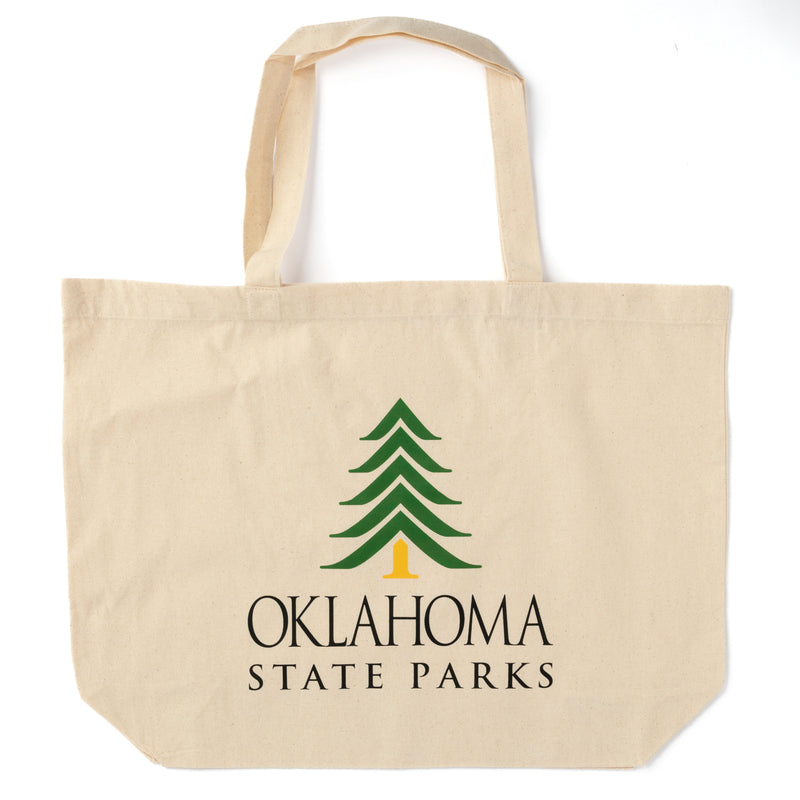 Oklahoma State Parks Canvas Tote