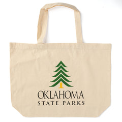 Oklahoma State Parks Canvas Tote