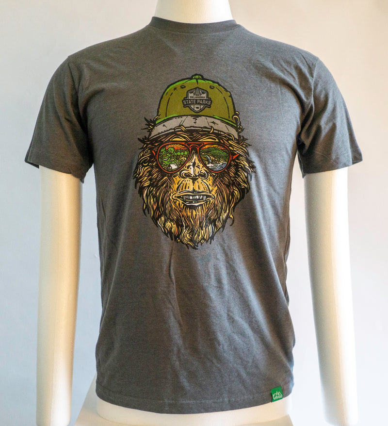 Oklahoma State Parks Bigfoot T-Shirt by Wild Tribute