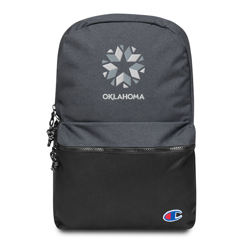Embroidered Oklahoma Logo Champion Backpack