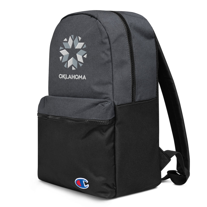 Embroidered Oklahoma Logo Champion Backpack