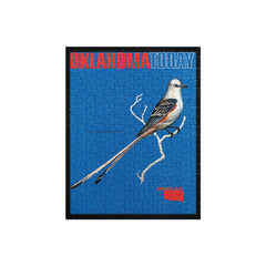 Oklahoma Today Spring 1970 Scissortail Cover Jigsaw Puzzle - 252 Pieces
