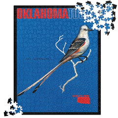 Oklahoma Today Spring 1970 Scissortail Cover Jigsaw Puzzle - 252 Pieces