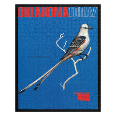 Oklahoma Today Spring 1970 Scissortail Cover Jigsaw Puzzle - 252 Pieces