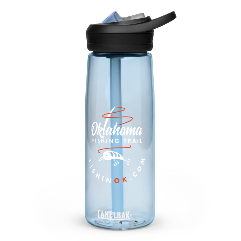 Oklahoma Fishing Trail CamelBak Water Bottle - Oxford Blue