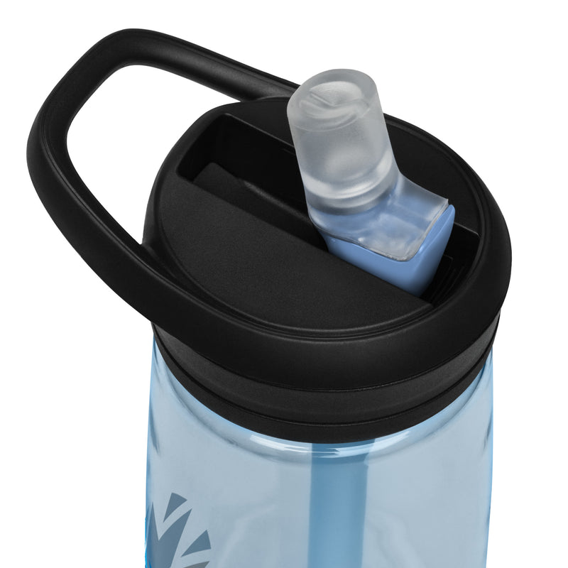 Charcoal Grey Oklahoma Logo CamelBak Water Bottle 