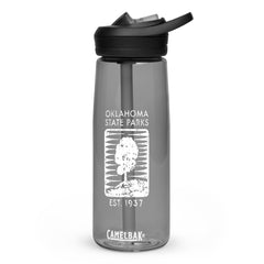 Oklahoma State Parks CamelBak Water Bottle in Cardinal Red