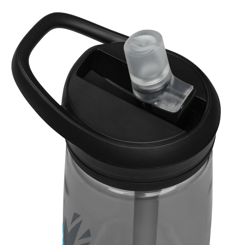 Charcoal Grey Oklahoma Logo CamelBak Water Bottle 