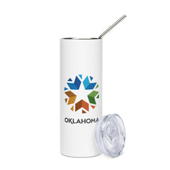 Oklahoma Logo 20 Ounce Tumbler with Straw