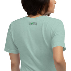 Explore Robbers Cave State Park T-Shirt in Black Heather