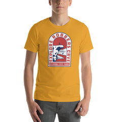 Explore Robbers Cave State Park T-Shirt in Black Heather