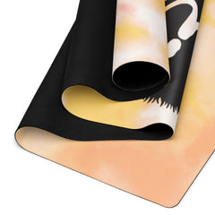 Okie Bison Sunset Tie Dye Yoga Mat