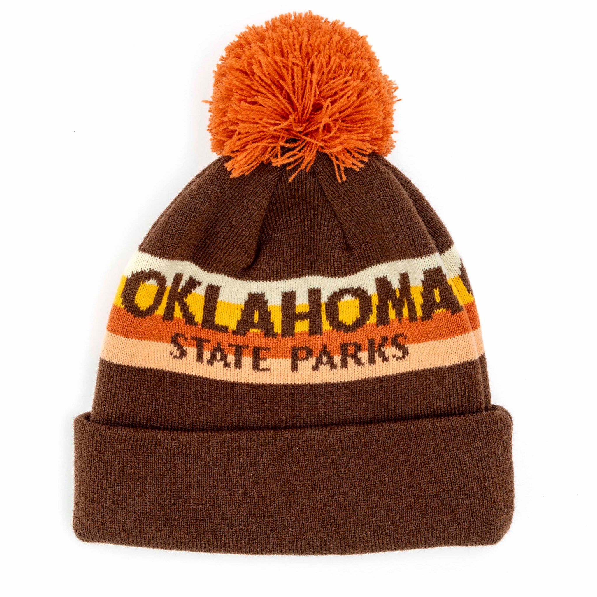 Oklahoma state knit hat shop