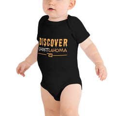 Discover Ghostlahoma Baby Onesie in Black