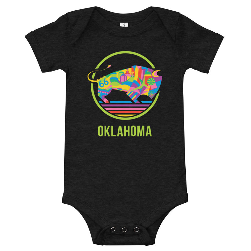 TravelOK Bison - Baby Short Sleeve Onesie