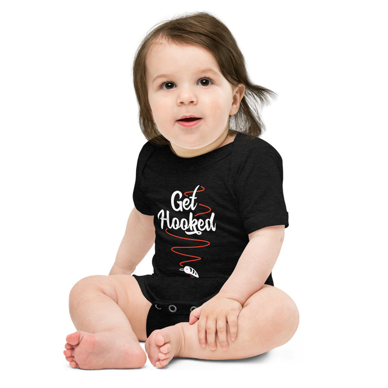 "Get Hooked" Oklahoma Fishing Trail Baby Onesie