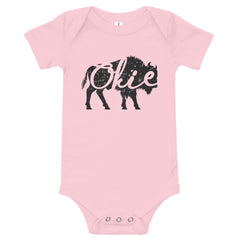 Okie Bison - Baby Short Sleeve Onesie