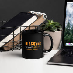 Discover Ghostlahoma Glossy Mug, 11 oz