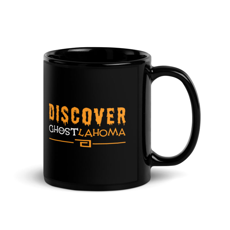Discover Ghostlahoma Glossy Mug, 11 oz