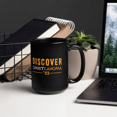 Discover Ghostlahoma Glossy Mug, 11 oz