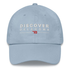 Discover Oklahoma Dad Hat in Black