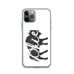 Okie Bison - Regular iPhone Case (White)