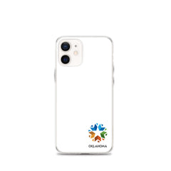 Minimal Oklahoma Logo - Regular iPhone Case (White)