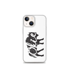 Okie Bison - Regular iPhone Case (White)