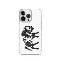 Okie Bison - Regular iPhone Case (White)