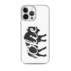 Okie Bison - Regular iPhone Case (White)