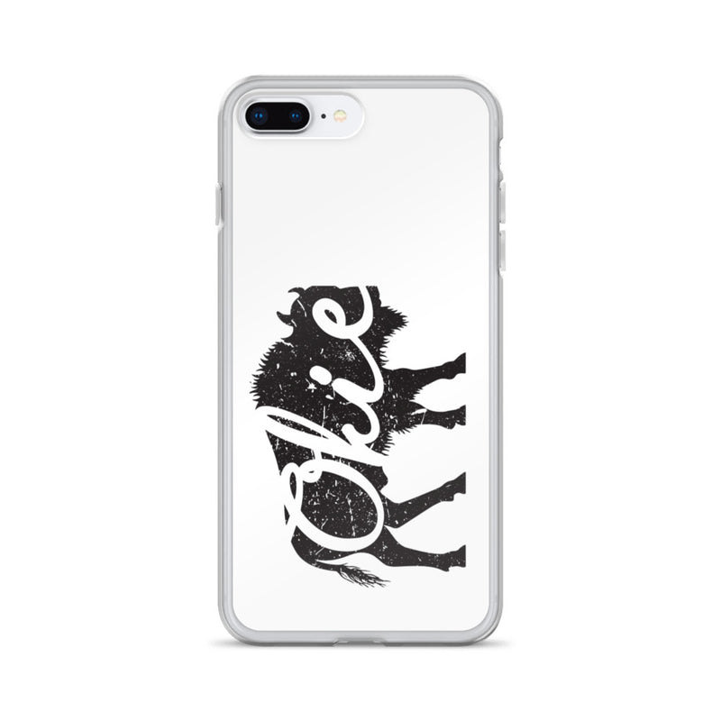 Okie Bison - Regular iPhone Case (White)