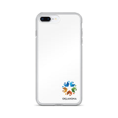 Minimal Oklahoma Logo - Regular iPhone Case (White)