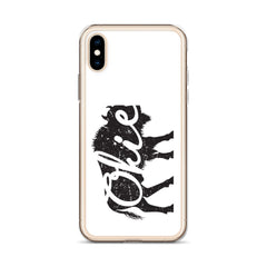 Okie Bison - Regular iPhone Case (White)