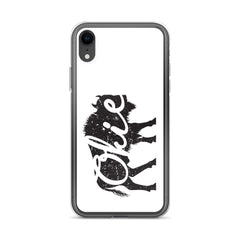 Okie Bison - Regular iPhone Case (White)