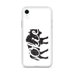 Okie Bison - Regular iPhone Case (White)