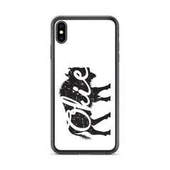 Okie Bison - Regular iPhone Case (White)